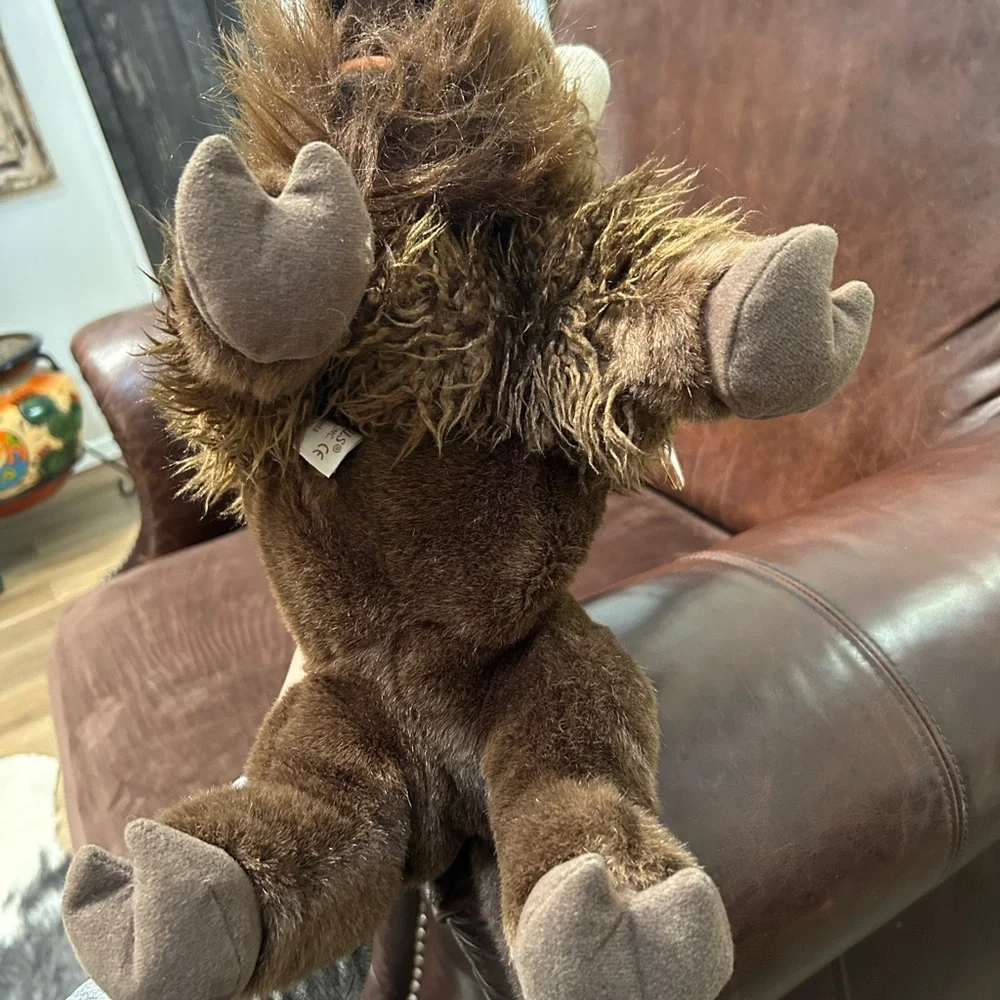 Retired Buffalo Bison Folktails Puppet by Folkmanis Inc